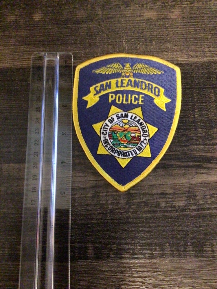 San Leandro California Police Patch