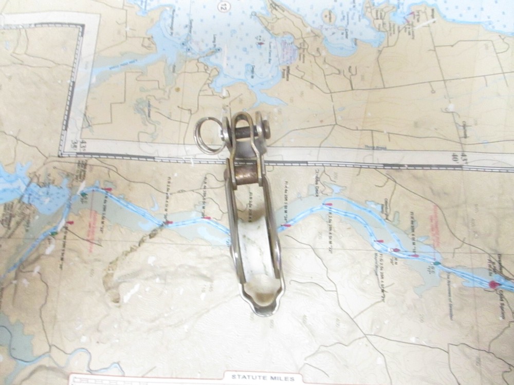 Schaefer 1-1/8" Sheave Single Block