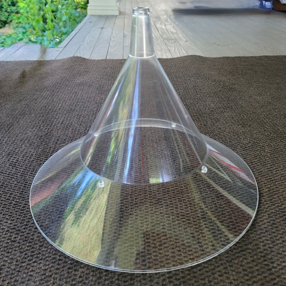 Clear Squirrel Baffle Arundale Squirrel Away Sky Cafe, Bird Feeder Accessory