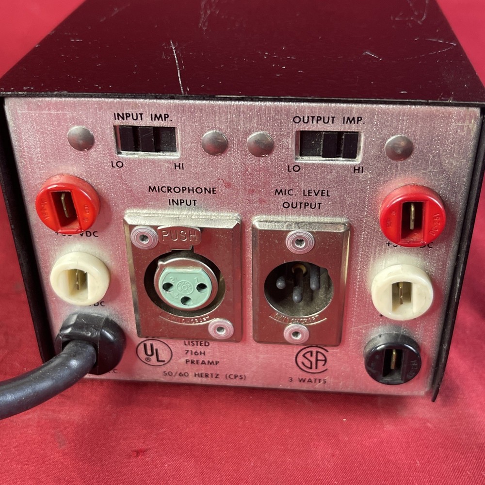 Shure (M625) Voicegate Vintage Unit - UNTESTED READ LOOK