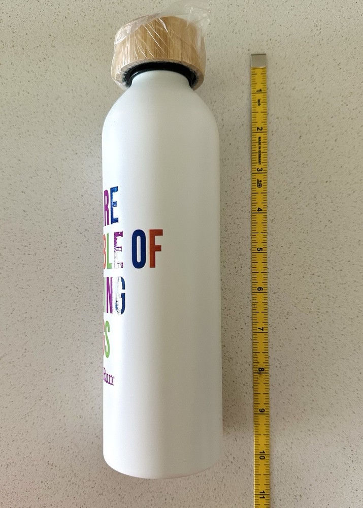 Water Bottle~ 100% Bamboo Lid