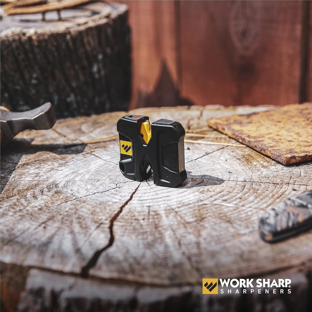 Portable Pivot Knife Sharpener, WSEDCPVT EDC Black