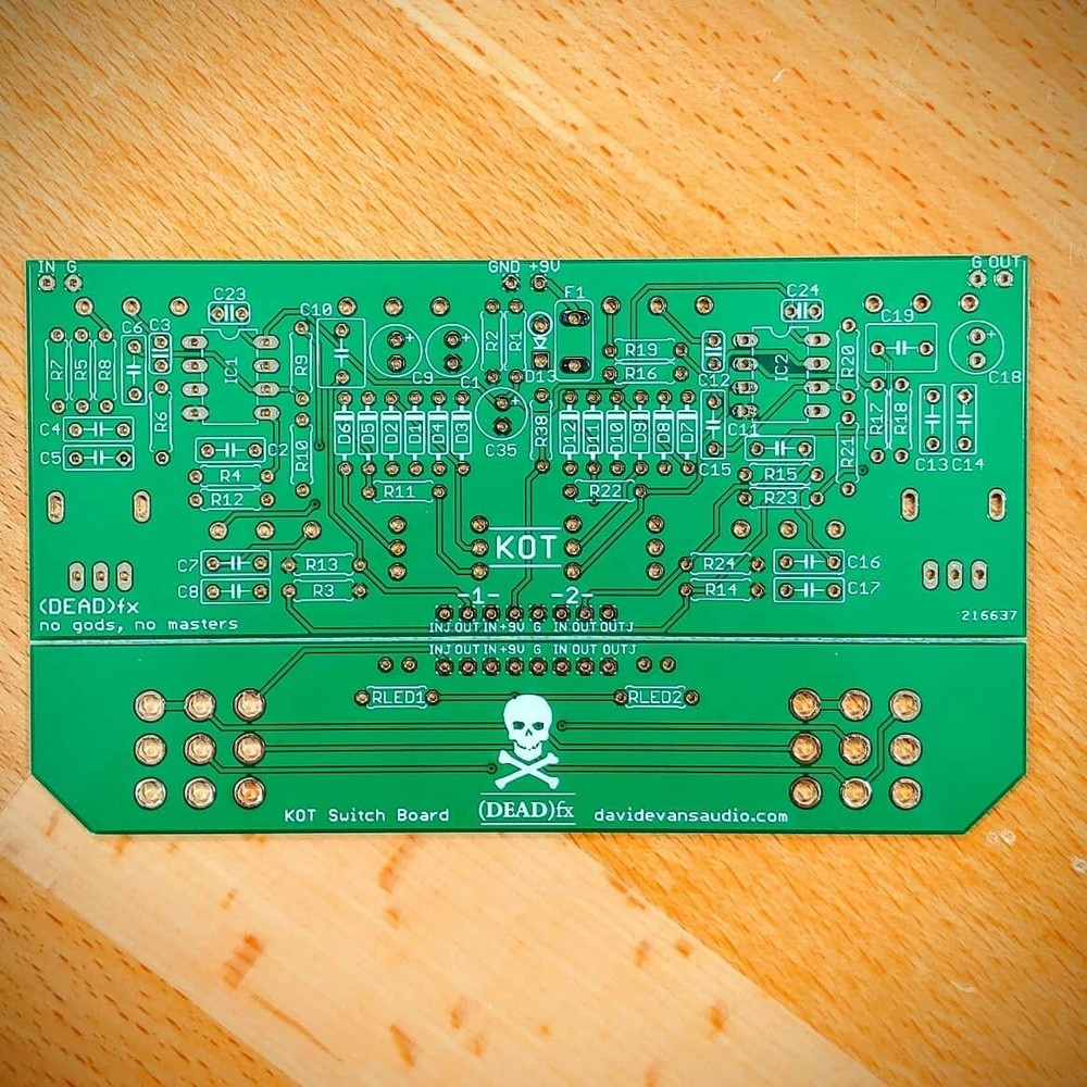 DEADfx KOT clone PCB