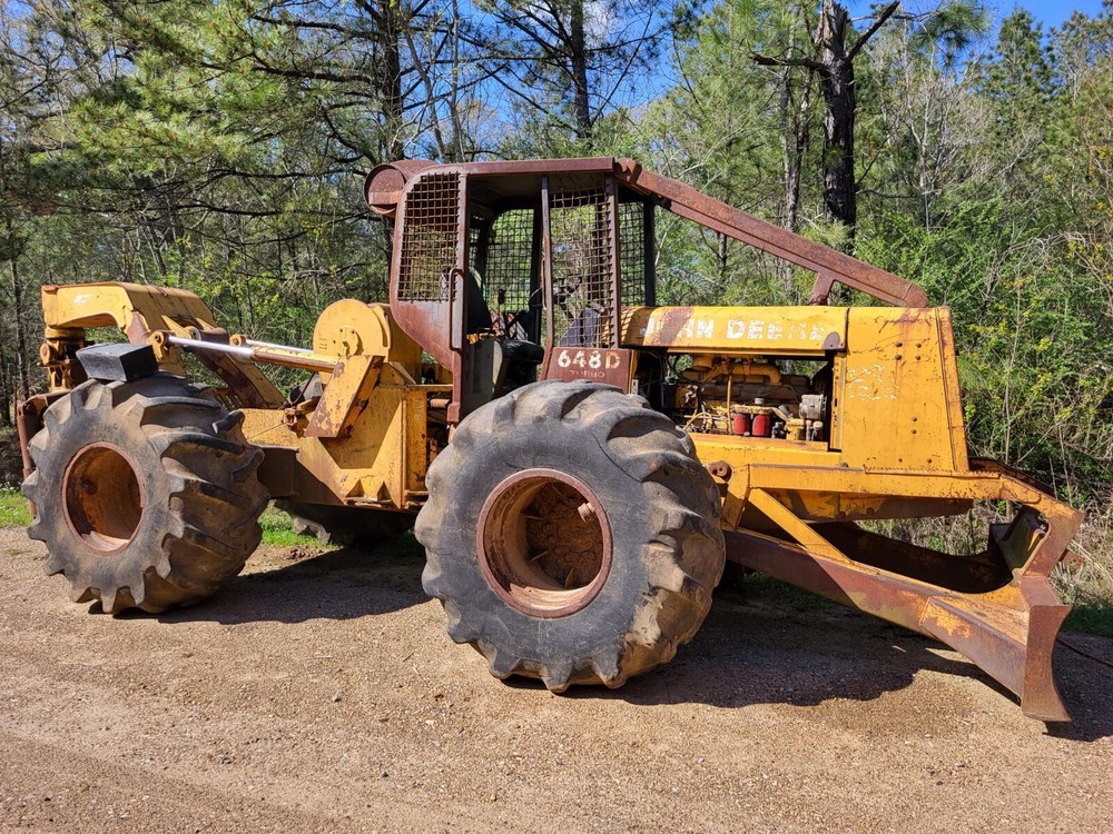 John Deere 648D Skidder Turbo