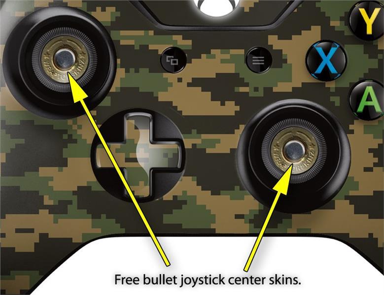 WraptorCamo Digital Camo Timber Skin for XBOX One Controller