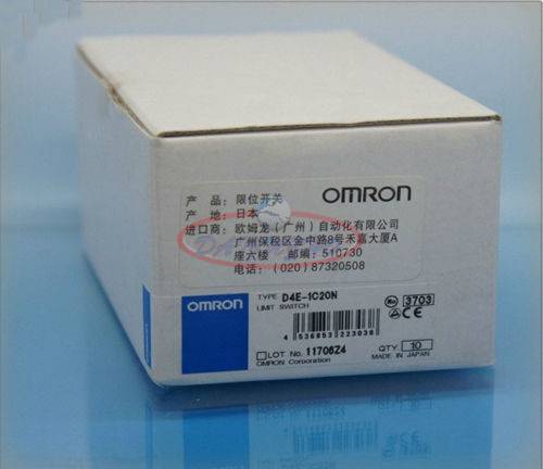 New 1PCS Limit Switch Omron D4E-1C20N
