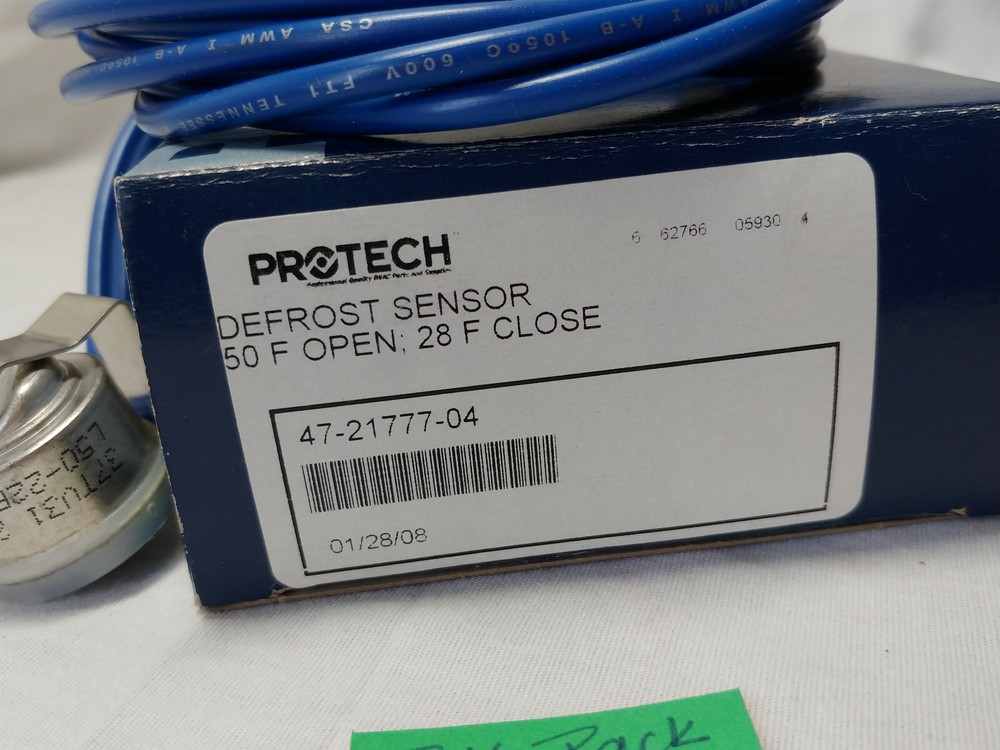 Protech Defrost Sensor 47-21777-04  50F open, 28F close
