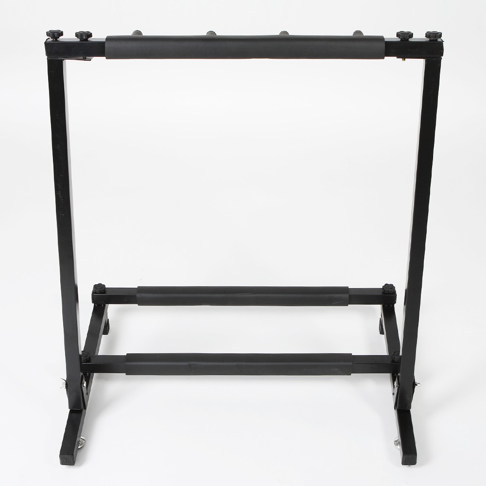 Triple Folding Multiple Guitar Holder Rack Stand