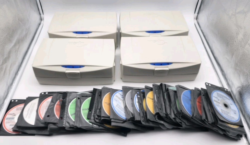 400 Discs Microsoft MSDN DVD CD Software Lot 2000-2008 w/ MSDN Cases