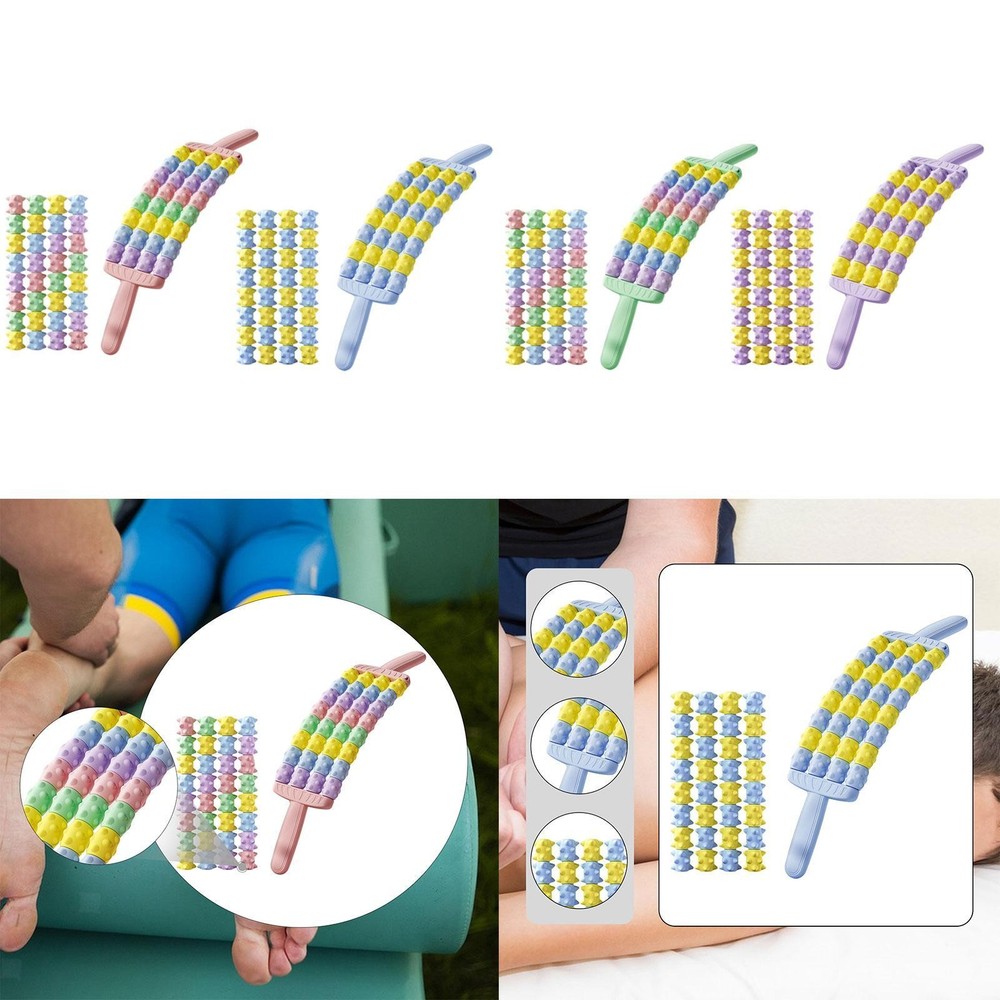 Massage Roller Sticks Bendable Manual Multiuse Comfortable Foam Roller Muscle
