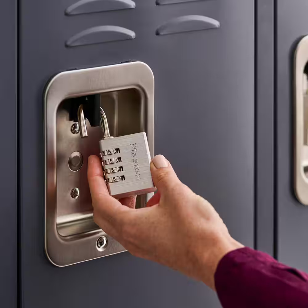 Combination Lock, Resettable 4-Dial