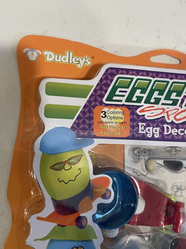 Eggstrem Egg Decorating Kit Sports NIP New