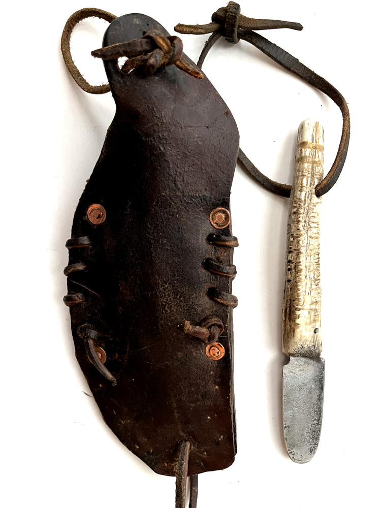 Mountain Man Blacksmith Made Utility Eatin  Knife