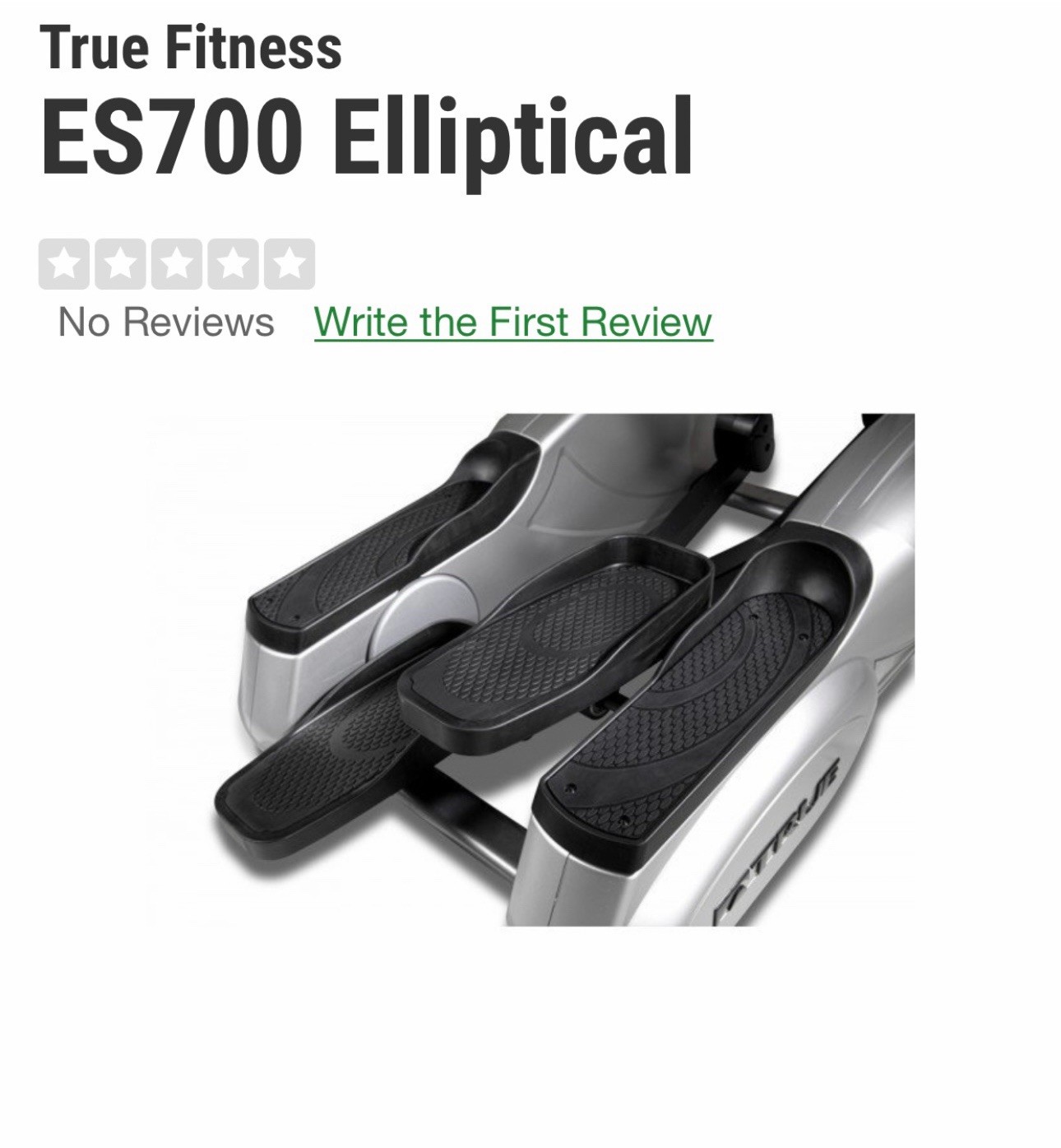 ES700 Commercial Grade Elliptical True Fitness