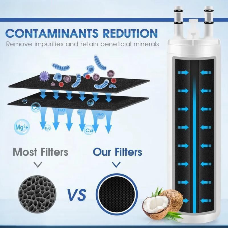 4PACK For Frigidaire WF3CB Refrigerator PureSource 3 Water & Ice Filter, NEW, US