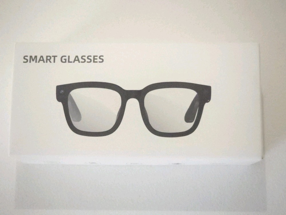 AI Smart Glasses Model G300 L  Bluetooth, 8MP Camera - Black