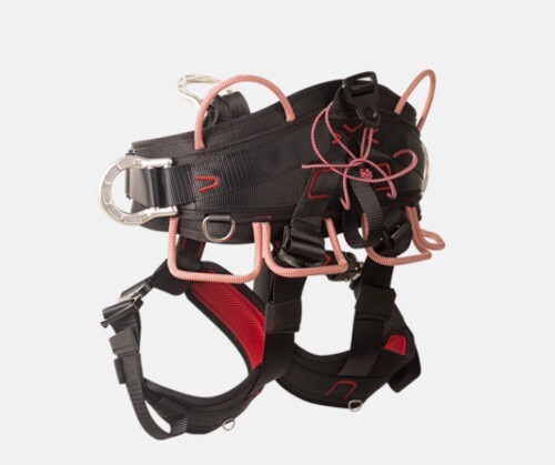 Climbing Half Body Harness Rope Arborist Saddle Tree Bridge Caving Rescue CE