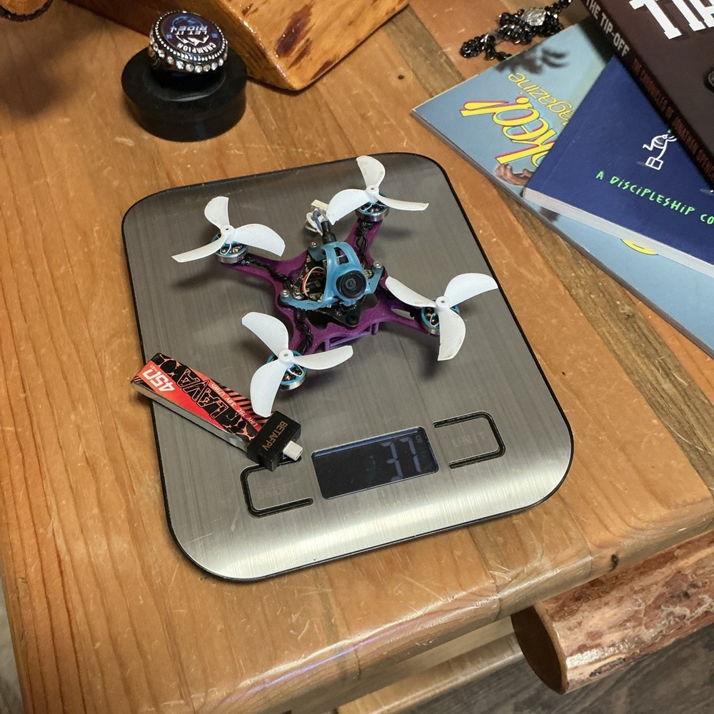 Tiny Whoop Guard-less X-Frame (Reinforced Material) Ultra Durable Drone Frame