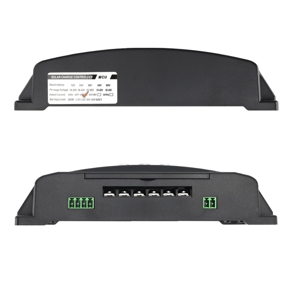 30A MPPT Solar Controller Serial Port MPPT Solar Controller Bluetooth 12V~60V