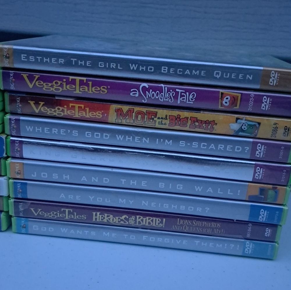 VeggieTales DVD Collection Bundle 17 Pcs
