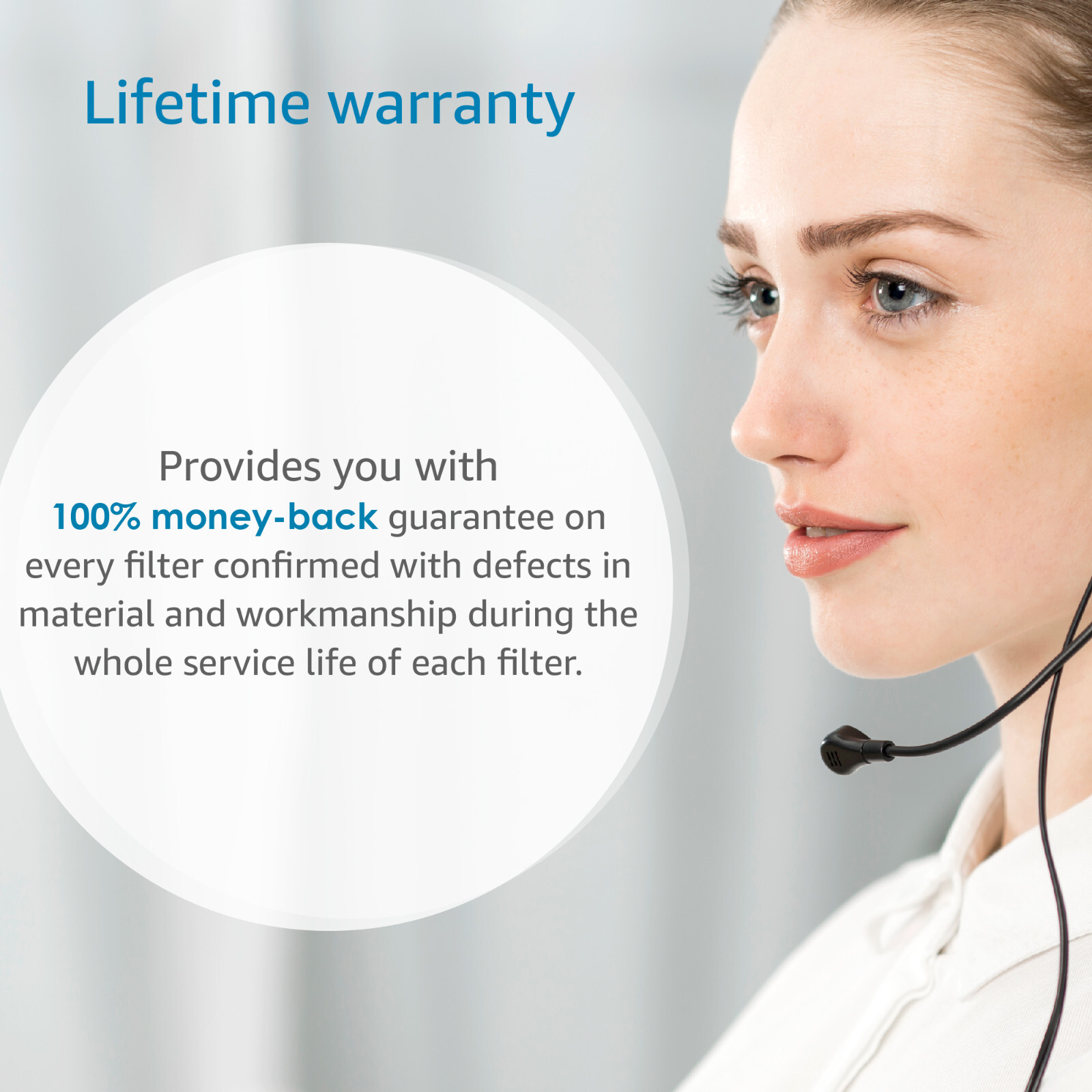 AQUA CREST Garden Hose Water Filter, for Organic Gardening, Farming, Pack of 2