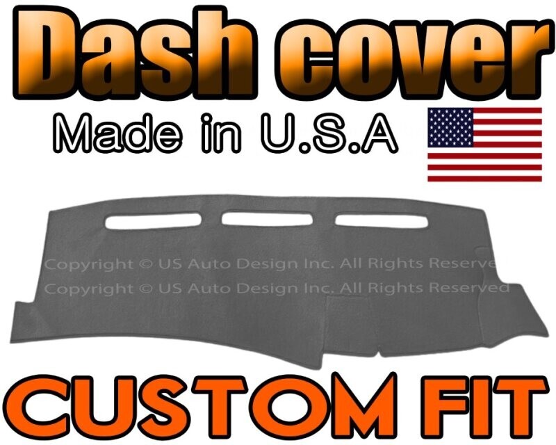 fits 2002-2006 CADILLAC ESCALADE DASH COVER MAT / CHARCOAL GREY