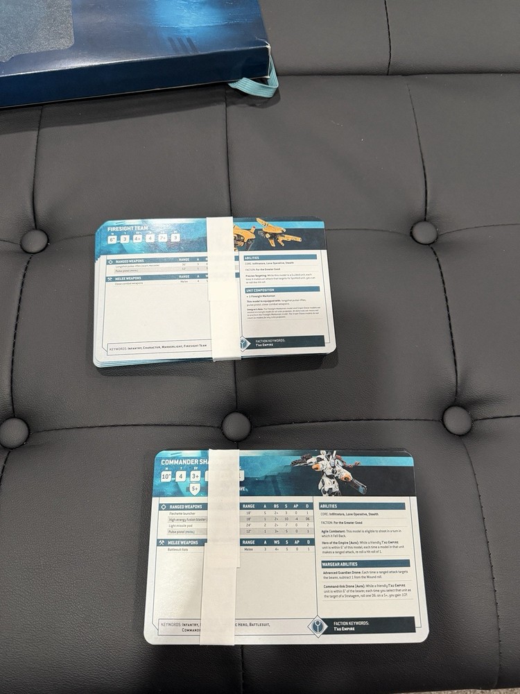 Tau Codex 10th Edition with Dust Sleeve and Data Cards Limited Edition With Code