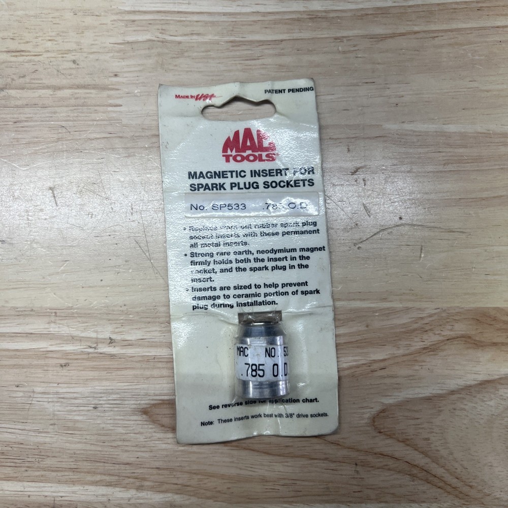 Mac Tools Magnetic Insert For Spark Plug Sockets .785 OD