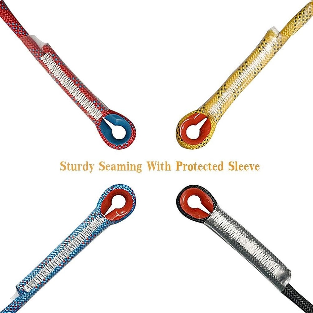 Durable 32ft Outdoor Static Rope - 10mm Polyester, 2000LB Strength for Rigging