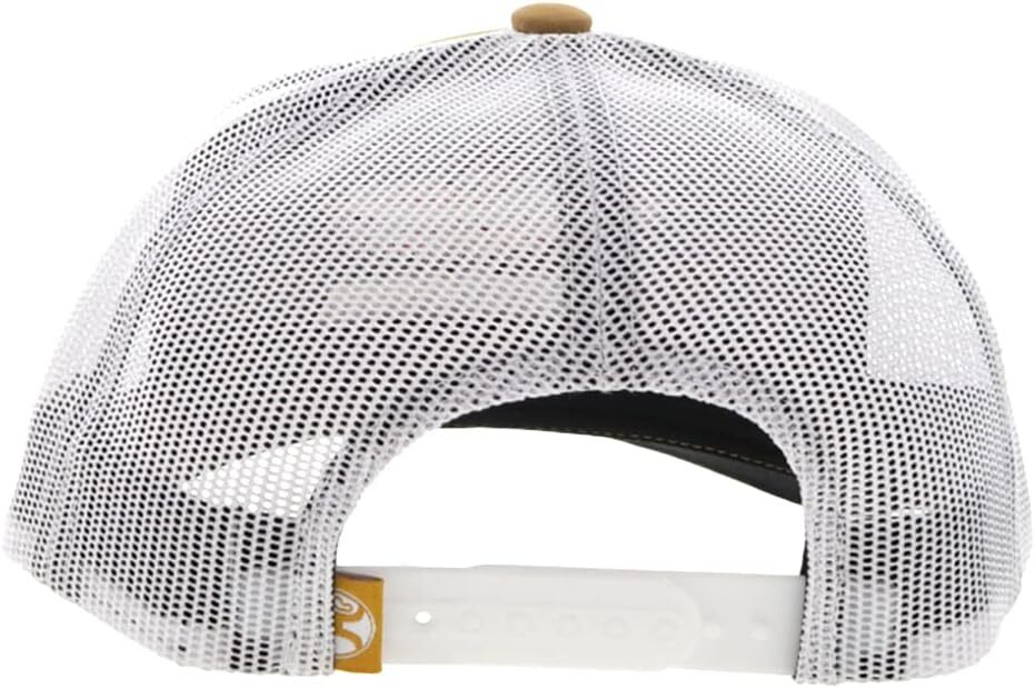 HOOEY Resistol Adjustable Snapback Hat 0, Tan/White