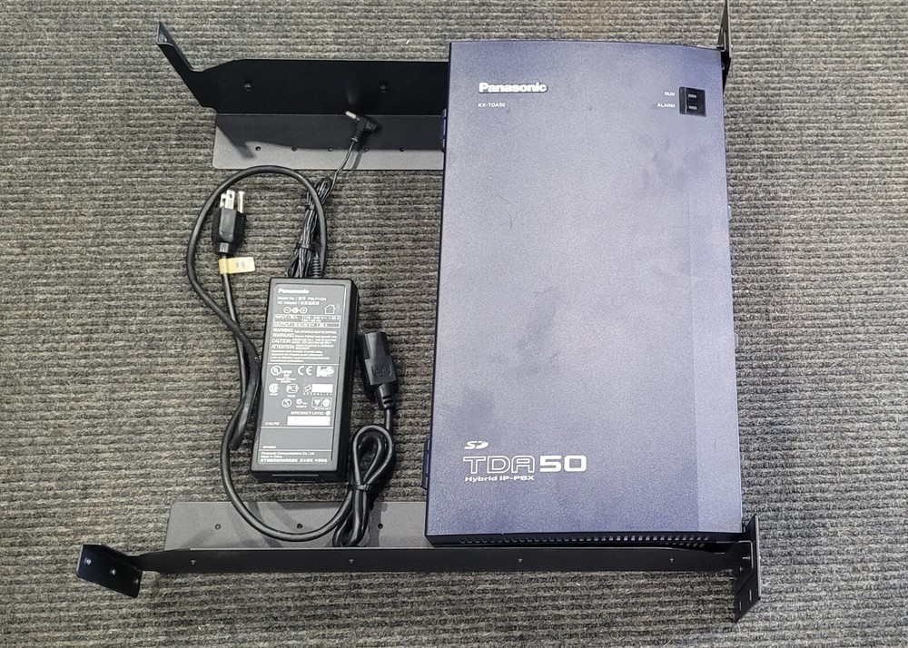 Panasonic KX-TDA50 Phone System Controller, Rack & Power Supply