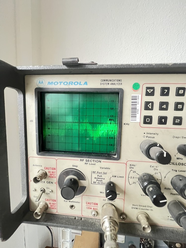 Motorola Communications System Analyzer