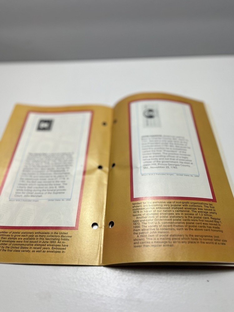 United States Stamp Album 2nd Edition 1974