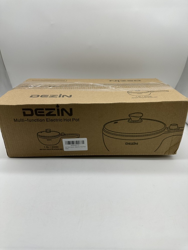 Dezin DZ150 600W 1.5 L Multi-function Hot Pot  open box never used