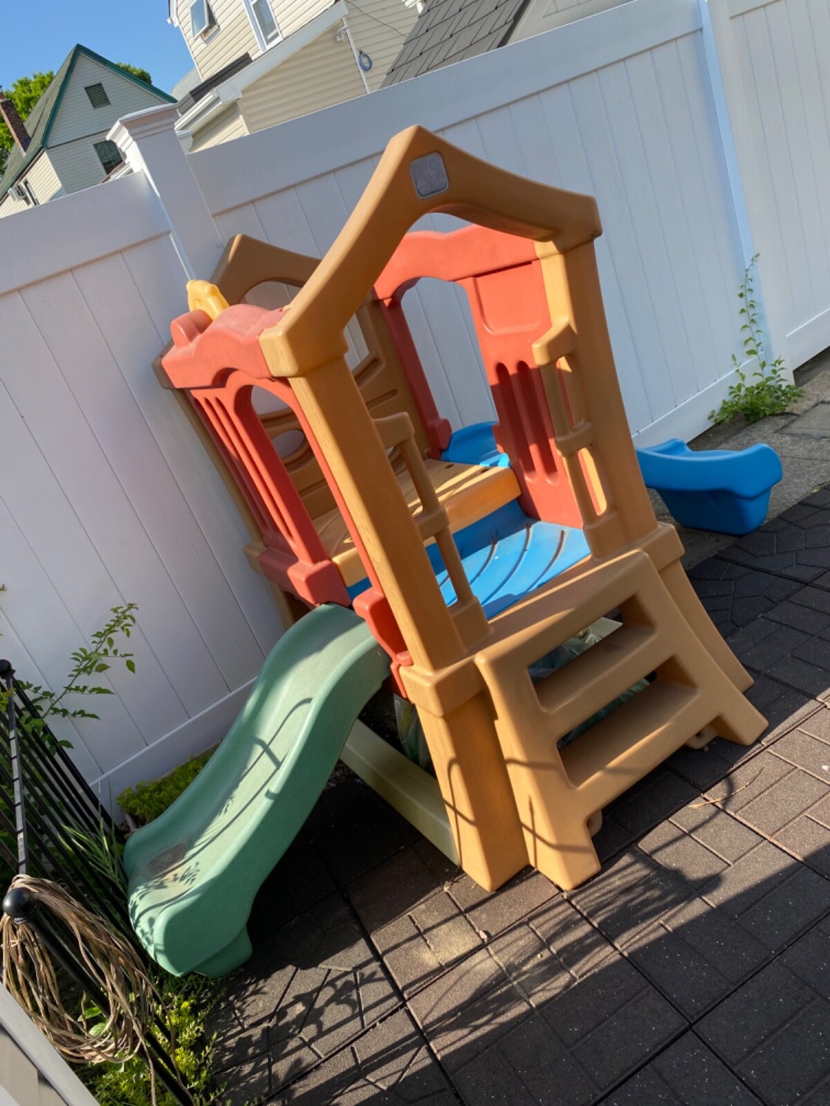 Vintage Step 2 Play Up Double Slide Playhouse Toddlers Inc Allen/Hex Head Wrench