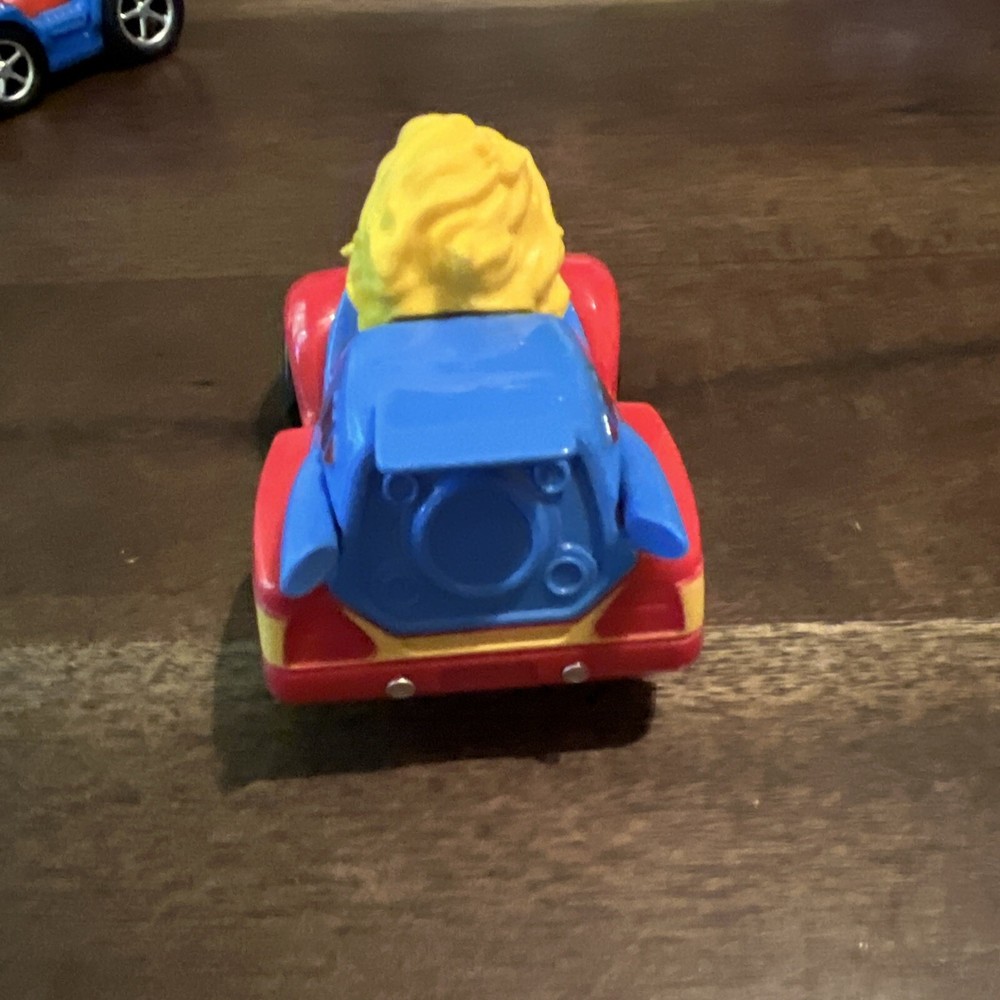 2019 JAM’N PRODUCTS CAPTAIN MARVEL SUPER HERO PULL BACK ACTION CAR