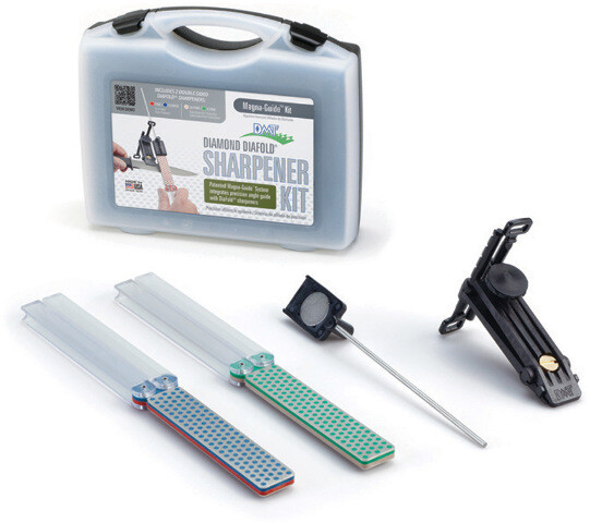 DMT Sharpening Set New Dia-Fold Magna-Guide Kit MAGKIT4