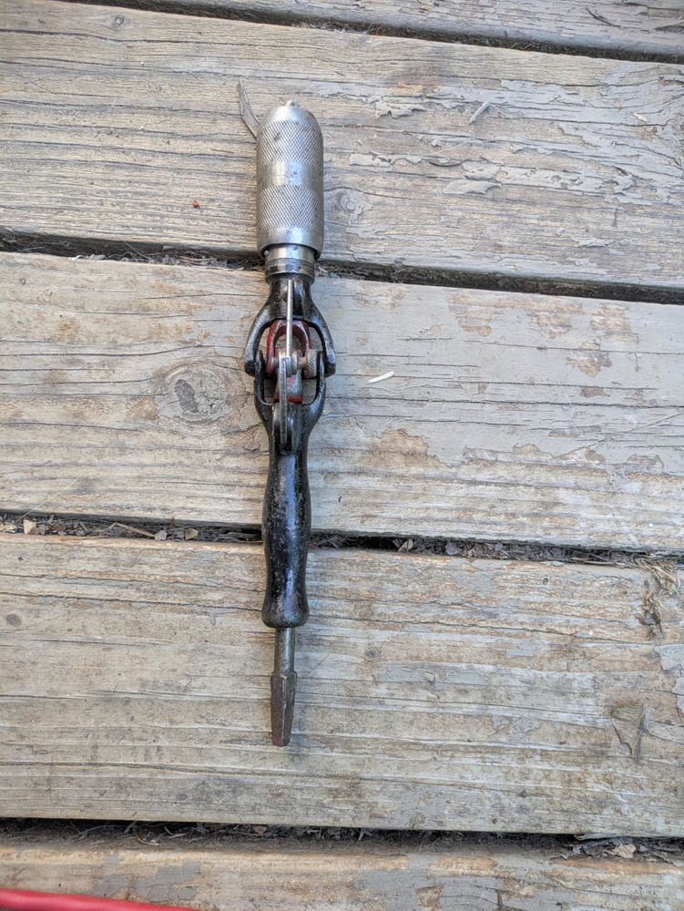 Antique  Angle Drill Chuck Attachment for Bit & Brace
