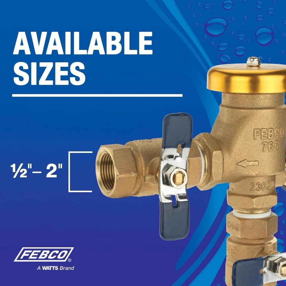 Industrial Grade Backflow Preventer with SentryPlus Alert