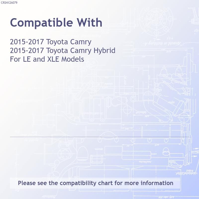 Replacement Black Textured Rear Lower Valance Panel (See compatibility Chart)