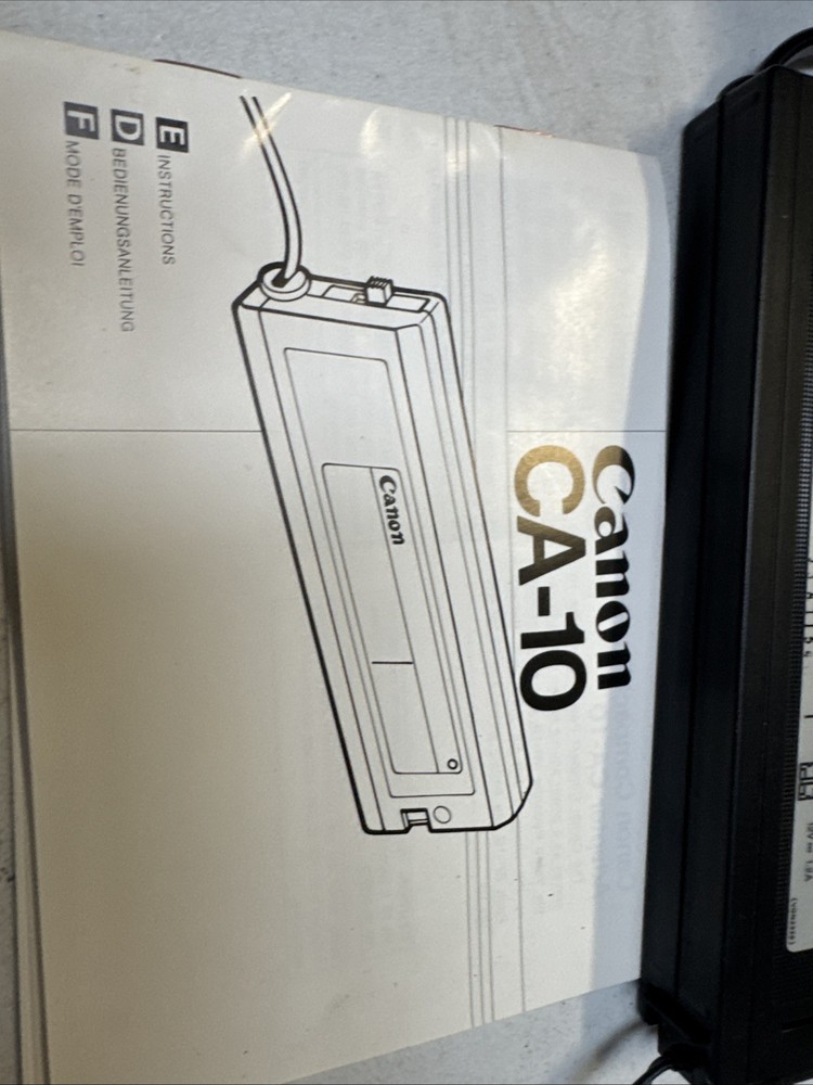 Canon CA-10 Compact Power Adaptor Untested