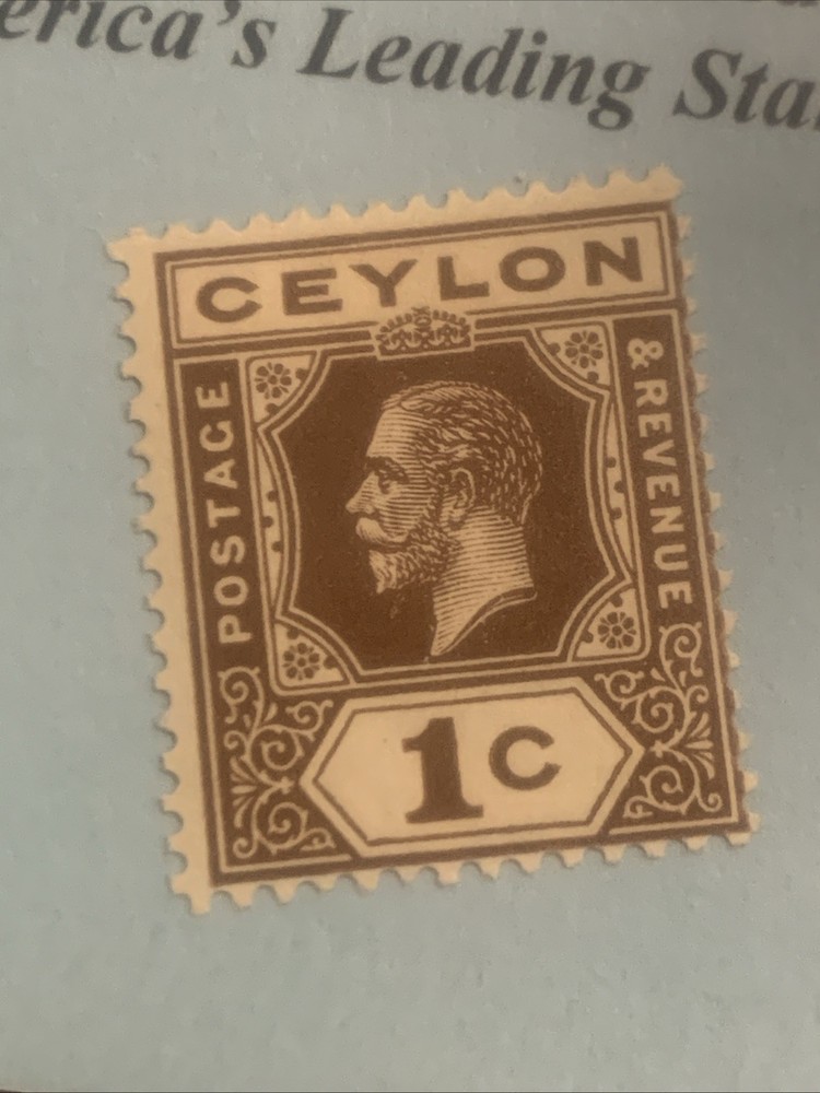 CEYLON 200 206 1912-1920
