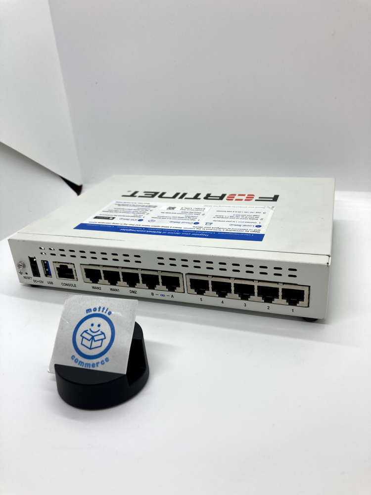 Fortinet FG-60F Fortigate-60F Network Security Firewall Initialized w/Adapter JP