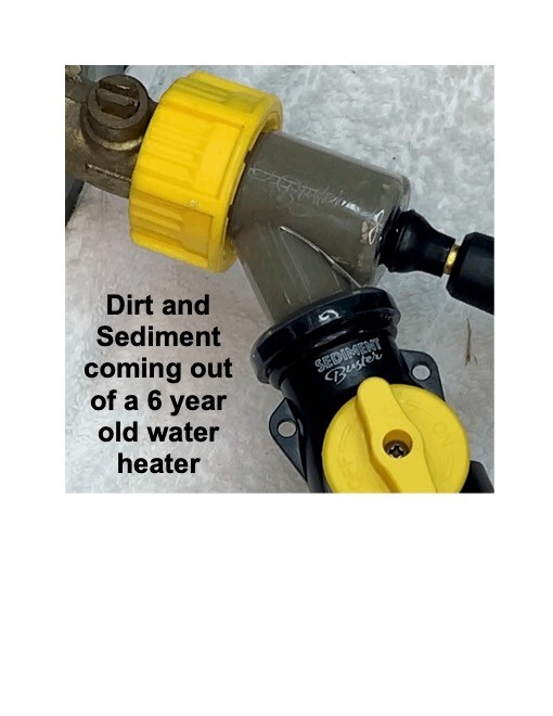 Sediment Buster - Water Heater Flushing Tool, Flush, Drain & Clean Water Heaters