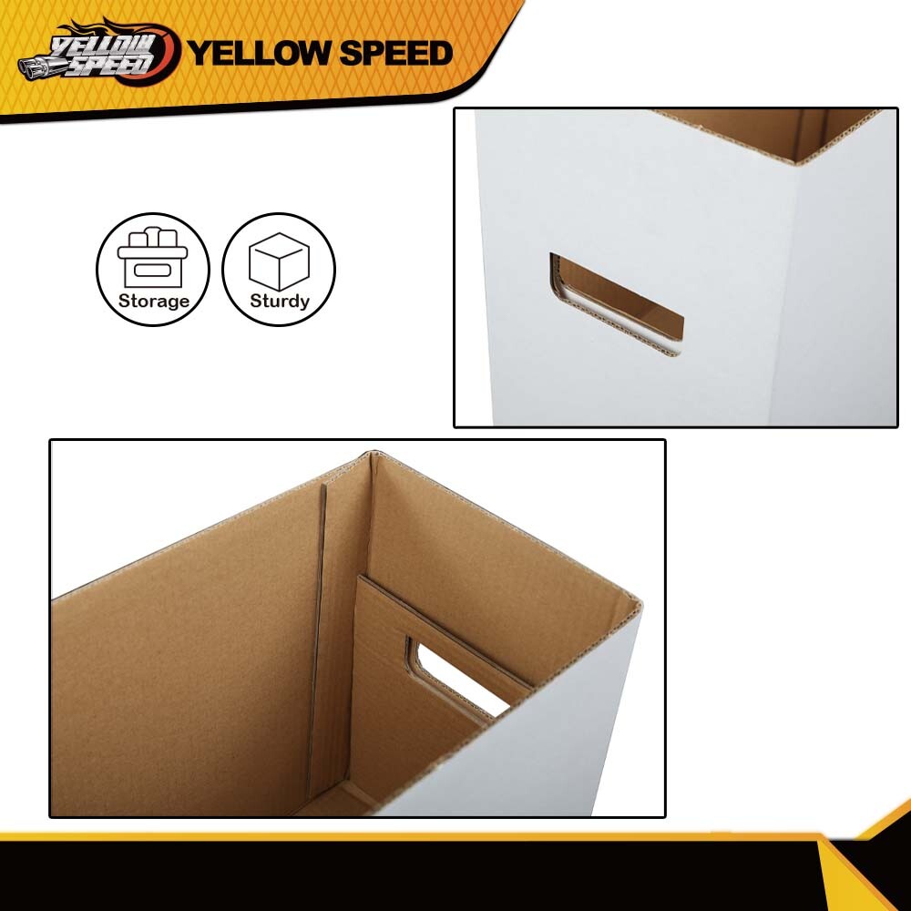 Comic Books Storage Boxes Short Holds 150-175 Stackable Durable Archive 3Pcs