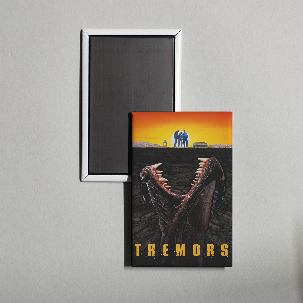 Tremors Mini Movie Poster Fridge Locker Magnet