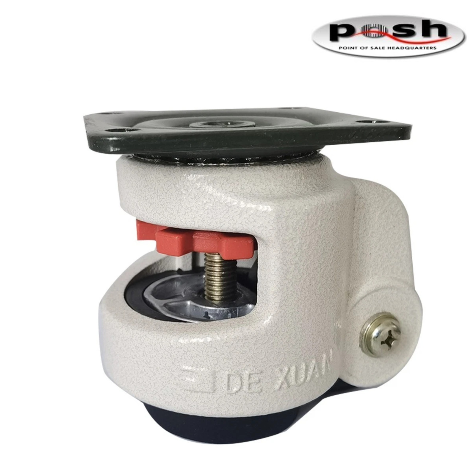 DeXuan MLC-80F-NY 8 pack Leveling Casters- 4400lbs Nylon Wheel Heavy Duty Caster