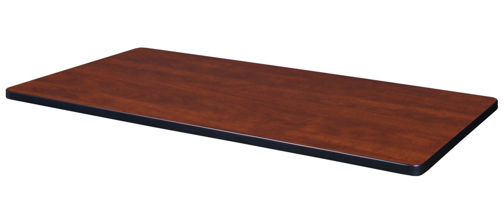 Regency 42 x 24 in Rectangle Laminate Double Sided Table Top- Cherry or Maple