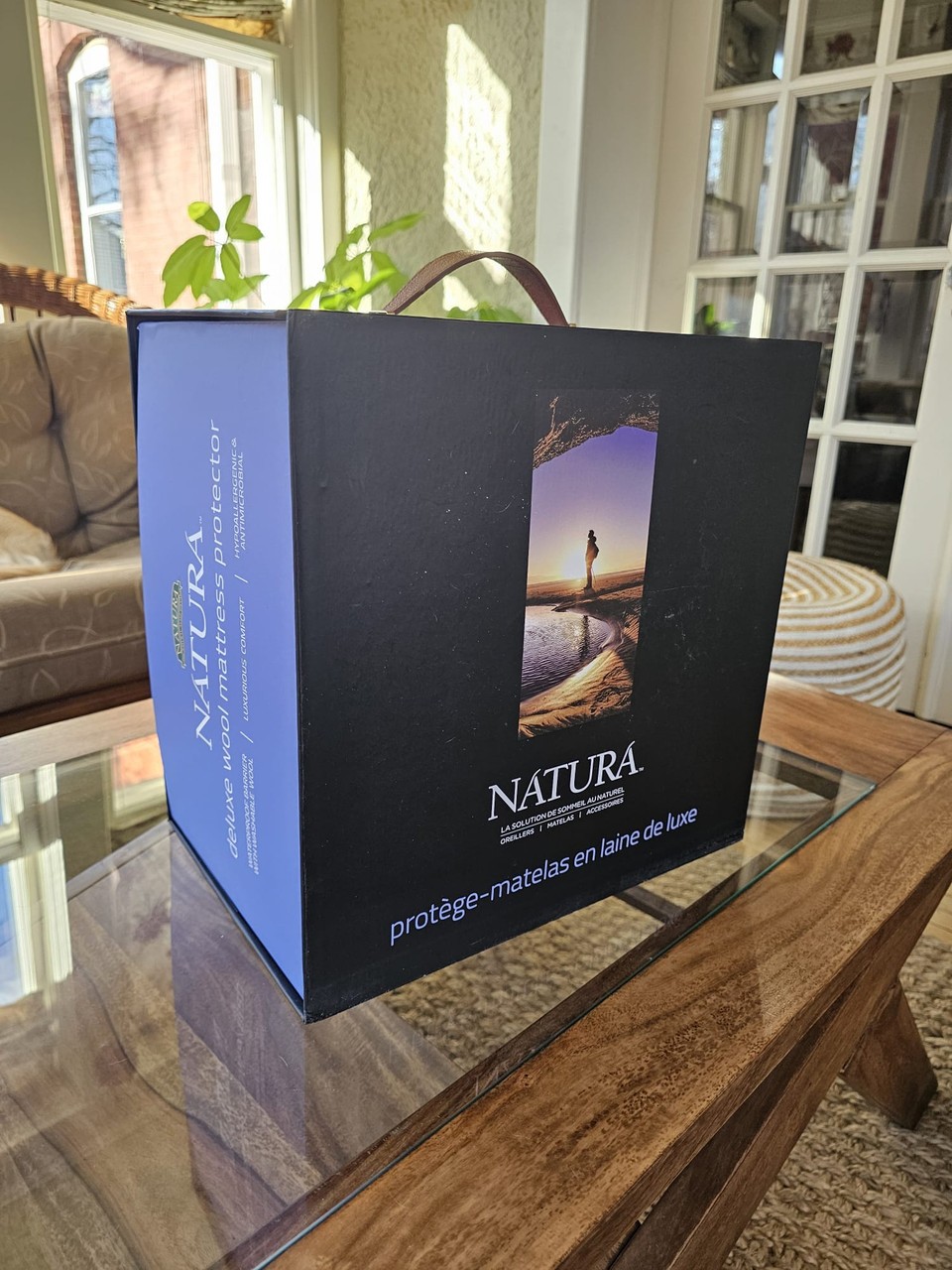 Natura Smart Wash Wool™ Luxury Wool Filled Mattress Protector