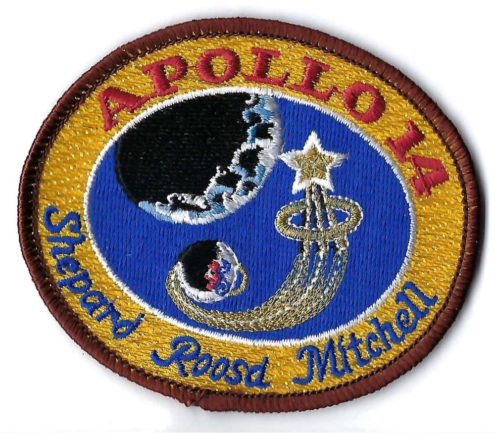 PATCH NASA APOLLO 14 SHEPARD ROOSA MITCHELL     JP-10